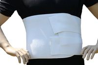 Alpha Medical Triple Closure Abdominal Binder Hernia Binder (Small: 10" Wide)