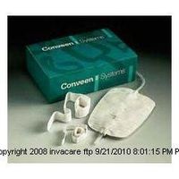 Conveen Security+ Extra Large Leg Bag/Bedside Drainage Bag-Capacity: 51 fl oz (1500 ml) - UOM = Box of 10