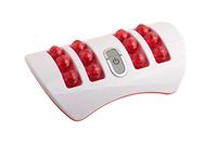 Charming Foot Massager, Manual Rolling Massager KS-2606 with Electric Vibration, Toe-Touch Control