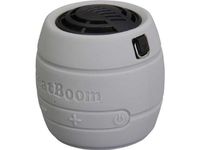 MicroNet BeatBoom Portable Wireless Bluetooth Speaker - Retail Packaging - Silver/Black