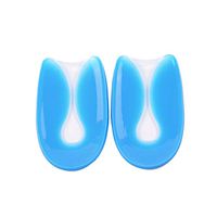 HEALLILY 1 Pair of Silicone Gel Heel Cups U-Shaped Soft Cushion Shoes Silicone Gel Heel Pads for Heel Pain Gel Heel Cushions and Cups Pad Shock Absorbing Support Size S