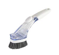 KitchenAid Soap Dispensing Sink Brush, White , 3" x 9" x 4" - KC820OHWHA