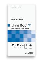 McKesson - Unna Boot McKesson 3 Inch X 10 Yard Cotton Zinc Oxide NonSterile - 12/Case - McK