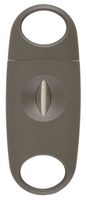 Xikar VX V-Cut V Cutter, Cigar Cutter, Up to 64 Ring Gauge, Razor-Sharp Blade Provides A Clean Cut Every Time, Concave Design for Cigar Rest, Gunmetal