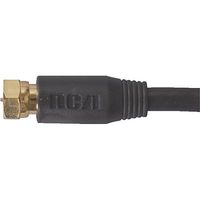 Audiovox Accessories 4330422071 Coaxial Cable Antenna, Wire(Co-Ax, Flat, Rotor), 100', Black