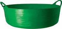 TUBTRUGS 10 Shallow Tub, 9 Gallon, Green