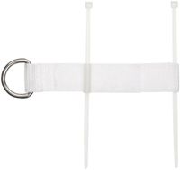 Maddak Wear Ease White Color, Shoe Fastener Kit (Bag of 4) (738170043)