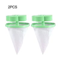 Galapara Household Reusable Washing Machine Floating Lint Mesh Bag Hair Filter Net Pouch Filter Magic Cleaning Ball Pet Fur Lint Hair Laundry Hair Catcher Lint Remover