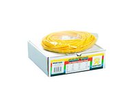 Cando 10-5521 Yellow Exercise Tubing, X-Light Resistance, 100' Length