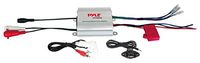 Pyle Hydra Marine Amplifier - Upgraded Elite Series 400 Watt 2 Channel Micro Amplifier - Waterproof, GAIN Level Controls, RCA Stereo Input, 3.5mm Jack & Volume Control (PLMRMP1A)