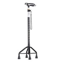 Crutches Walking Stick Walking Travel Adjustable Walking Canes Walking Sticks for Men and Women with Led Light Cushion Handle Arthritis Seniors Disabled