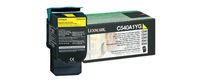 Lexmark Yellow Return Program Toner Cartridge for US Government, 1000 Yield (C540A4YG)