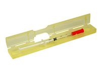 Single Syringe 1 Piece Case - 5 Units (Transparent Yellow)