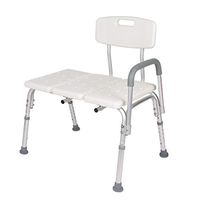Tub Transfer Bench -Shower Chair Transfer Bench with Height Adjustable Legs Non-Slip Seat, Transfer Bench for Elderly and Disabled, Medical Bath Shower Chair