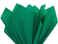 Buy All Store *16 Colors!!* Tissue Paper for Gift Wrapping 15"x20" Solid Sheets Your Choice! (50 Ct) (Emerald Green)