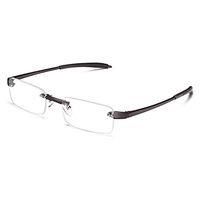 Rimless Reading Glasses - Men and Women Lightweight Readers 1.50