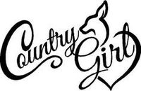 Boston Deals USA Country Girl Decal Sticker Car Truck Home Laptop