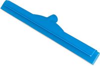 Carlisle 4156714 Spectrum Plastic Double Foam Rubber Hygienic Floor Squeegee, 18" Width, Blue (Case of 6)