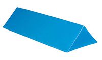 AliMed 45 DegreeTriangle Positioning Wedge, Upholstered Blue Vinyl