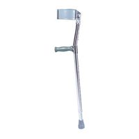 Drive Medical Forearm Crutch, Gray, Tall Adult (1-Pair)