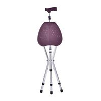 ZYL-YL Walker Old Man Aluminum Three-Legged Cane Chair Stool Dull Cane Stool Non-Slip Walking Stick with Hospital
