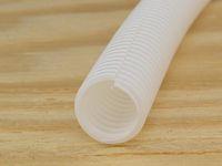 SecureTM Cable Ties 3/4 Inch White Flexible Split Loom - 100 Foot