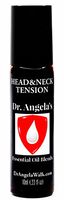 Dr. Angela Walk Head & Neck Tension Essential Oil Blend | Therapeutic Grade | Migraine, Headache, TMJ, and Stress Relief | Muscle and Joint Pain Roll On Bottle 10 ml (.33 fl oz)