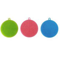 Multi-fonction Magic Silicone Dish Bowl Cleaning Brushes Scouring Pad Pot Pan Wash Brushes Cleaner Kitchen Accessories