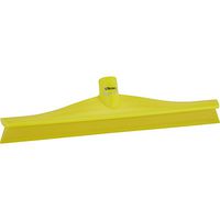Vikan 71406 Rubber Polypropylene Frame Single Blade Squeegee, 16", Yellow