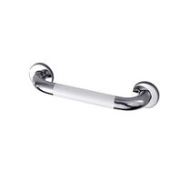 ZJMYSFS Bathroom Support armrests Bathroom Handrails Safety Non-Slip Stainless Steel Armrest White, Yellow Aid and Safety Bathroom, Yayoi Goods, Anti-Slip Hand (Color : White, Size : 38cm)
