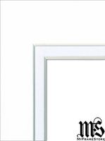 MyFrameStore 5x7 into 3.5x5 Matt Board White with White Core