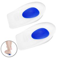 Heel Cups Heel Pads Gel Heel Cushion for Instant Heel Pain Relieve (Medium)