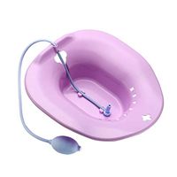 QBYLYF Sitz Baths Over The Toilet Avoid Squat Suitable ForHemorrhoids Patients and Pregnant Women Hemorrhoids Patients, Pregnant Women Health Care, Post-Episiotomy Patients (Color : Purple)
