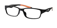 SOOLALA Sport Style Lightweight TR90 Magnifying Reading Glasses Fashion Readers, Orange, 2.5D