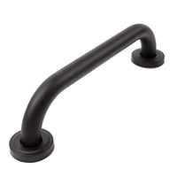 DNSJB Stainless Steel Grab Rails, Black Auxiliary Assisted Safety Support Handle, Non-Slip Wall-Mounted Bathroom Towel Rack