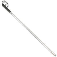 Ambutech Rigid Graphite Cane-White-Pencil- 50-in
