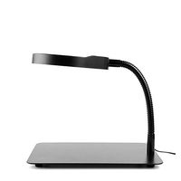 10X Mini Desktop with Lamp Repair Magnifying Glass 36illuminated LED Light High Definition Old Man Reading Newspaper Big Mirror HD Magnified Diamond Antique Identification Black