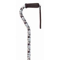 Offset Single Point Cane Color: Dog