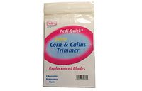 PediFix Pedi-Quick Safety Corn & Callus Trimmer Replacement Blade 6-pack