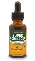 Herb Pharm Certified Organic Super Echinacea Liquid Extract for Active Immune System Support - 1 Ounce