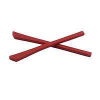 Silicone Anti-Slip Cover for Glasses Legs Eyeglass Ear Hook, Red