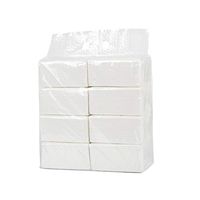 wpOP59NE Napkin Paper, 8 Packs 3-Layer Disposable Home Soft Dinner Napkin Paper Baby Facial Tissues 8pcs