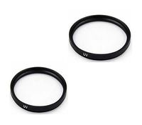 2X UV Filters for Sony DCR-SR200, Sony HDR-CX12/1, Sony HDR-XR160, Sony CCD-TRV408, Sony CCD-TRV608