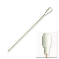 Puritan - Foam Over Cotton Swab, Regular Tip, 6In. Wood Shaft, 50/Bag