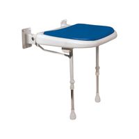 ARC DS4070-BU Deluxe Standard Seat without Back and Arms, Blue