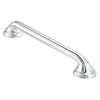 Moen LR8716D3CH Home Care 16-Inch Designer Bath Safety Bathroom Grab Bar with Concealed Screws, Chrome