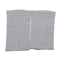 Bigsweety Forearm Tattoo Cover Up Band Compression Sleeve Fat Burning UV Protective Elbow Brace (Gray)