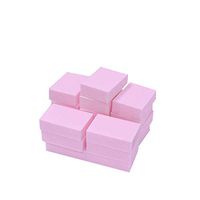 50Pcs Magic Cleaning Eraser Sponge, 3X Stronger Thicker Longer Lasting Melamine Sponges, Just Add Water, Universal Cleaner for Walls Shoes Cars Office Kitchen Extra Large 4.6X2.4X1" (Pink)