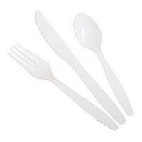 Direct Link Heavy Weight Cutlery Knife White, Plastic | 1000/Case