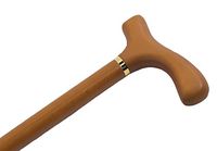 Alex Orthopedic Inc. MNT05010 Cane Lt Brwn Mens Fritz Hndl